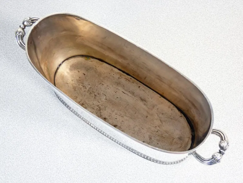 Pamono Ice Bucket in Silver-Plated Metal from Moet & Chandon> Ice Buckets & Wine Coolers