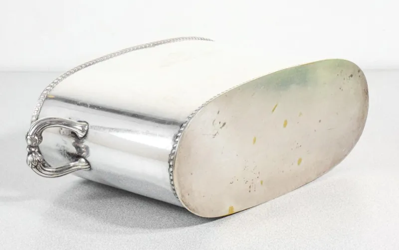 Pamono Ice Bucket in Silver-Plated Metal from Moet & Chandon> Ice Buckets & Wine Coolers