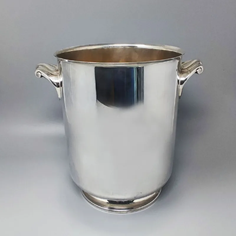 Pamono Ice Bucket in Silver-Plating from Christofle, France, 1950s