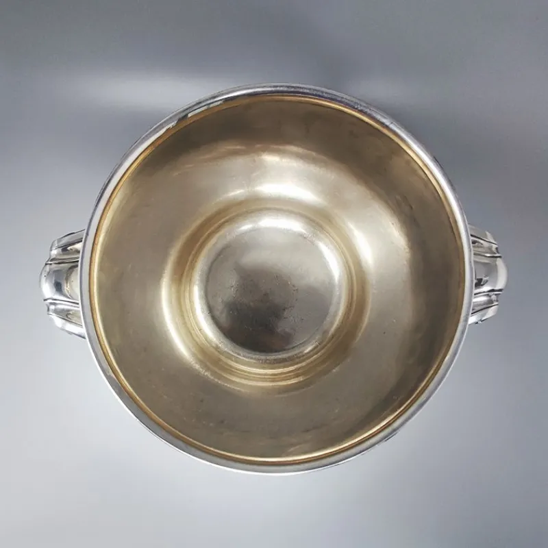 Pamono Ice Bucket in Silver-Plating from Christofle, France, 1950s
