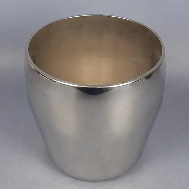 Pamono Ice Bucket in Stainless Steel by Alfra Alessi, 1970s> Ice Buckets & Wine Coolers