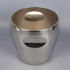 Pamono Ice Bucket in Stainless Steel by Alfra Alessi, 1970s><noscript><img width=