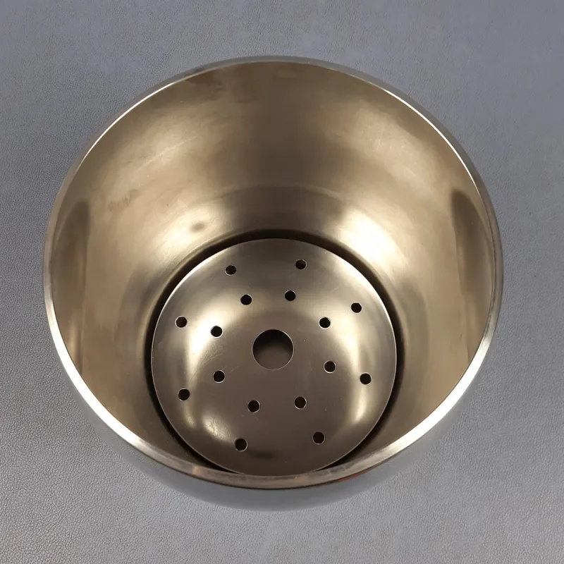 Pamono Ice Bucket in Stainless Steel by Alfra Alessi, 1970s> Ice Buckets & Wine Coolers
