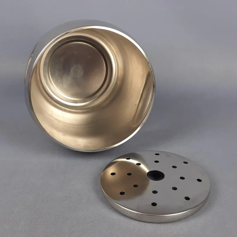 Pamono Ice Bucket in Stainless Steel by Alfra Alessi, 1970s> Ice Buckets & Wine Coolers
