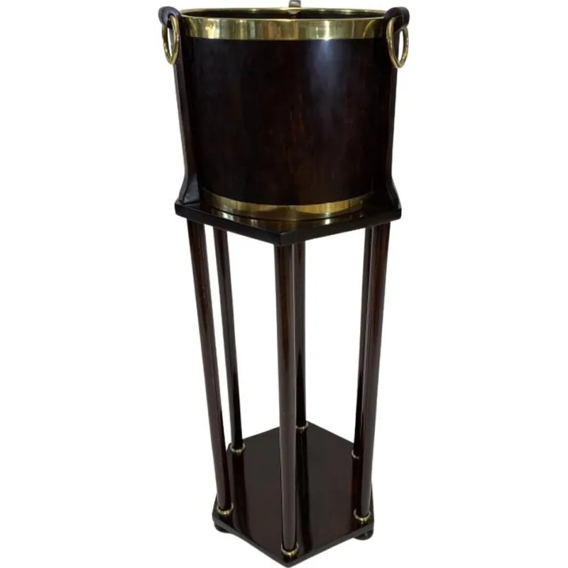Pamono Ice Bucket Stand attributed to Adolf Loos, 1890s> Ice Buckets & Wine Coolers