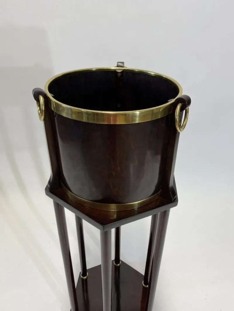 Pamono Ice Bucket Stand attributed to Adolf Loos, 1890s> Ice Buckets & Wine Coolers