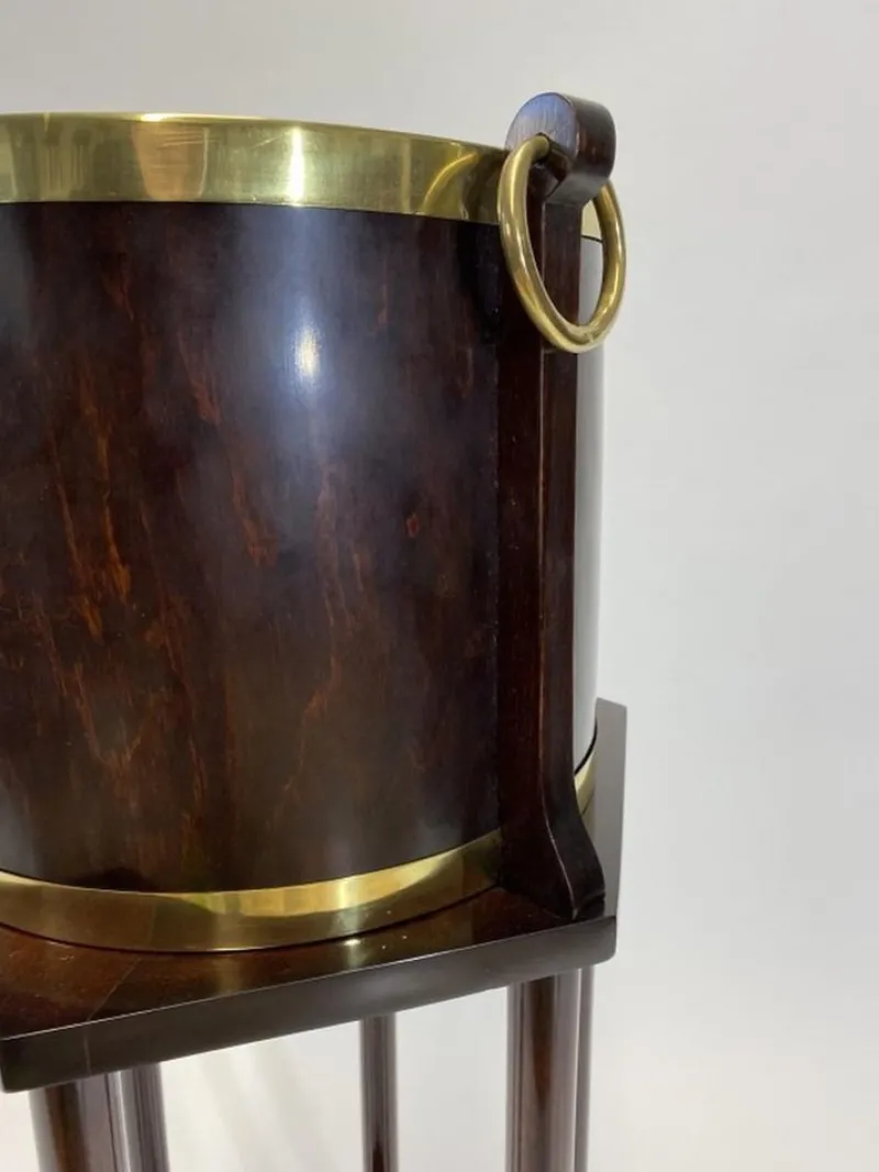 Pamono Ice Bucket Stand attributed to Adolf Loos, 1890s> Ice Buckets & Wine Coolers