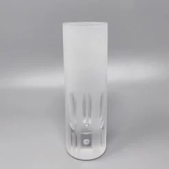 Hot Pamono Ice Bucket with Glasses in Hand Cut Lead Crystal from Kristal, Italy, 1960, Set of 7