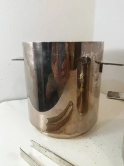 New Pamono Ice Buckets by Lino Sabattini for Christofle, France, 1950s, Set of 3