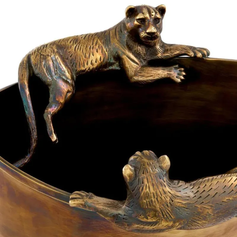 Online Pamono Ice Buckets in Bronze Patinated Metal, Set of 2