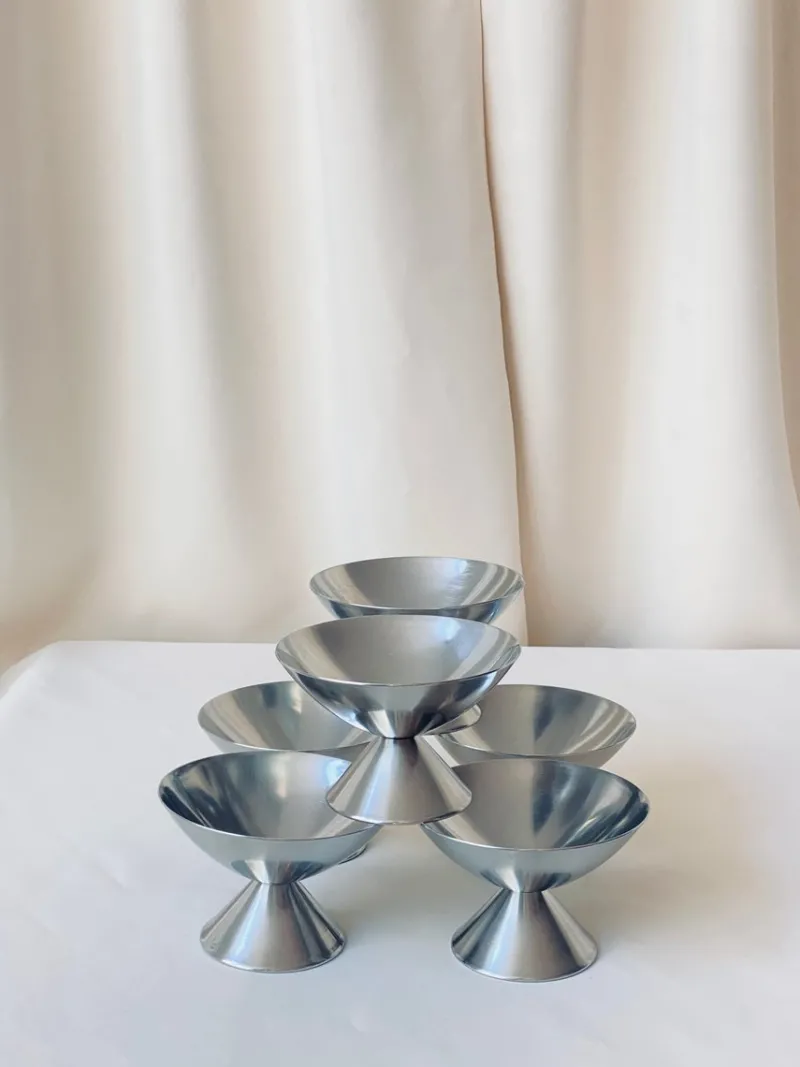 Clearance Pamono Icecream Cups by Christa Petroff-Bohne for ABS, 1960s, Set of 6