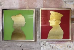 Pamono Icon Wall Decorations by Davide Medri, Set of 2> Wall Decor