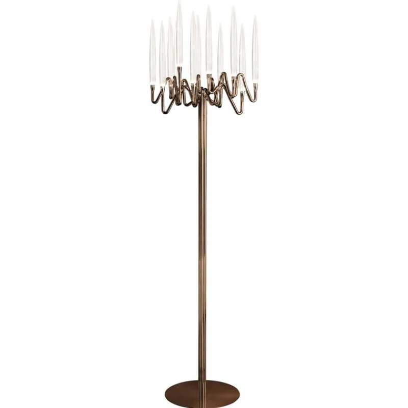 Pamono Il Pezzo 3 Bronze Floor Lamp by Il Pezzo Mancante> Floor Lamps
