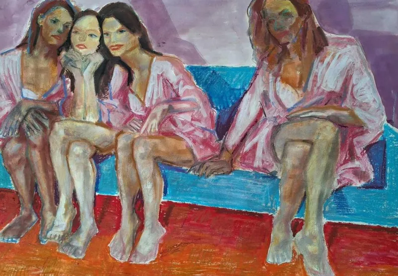 Pamono Ilia Balavadze, Untitled 6.6, 2025, Gouache on Paper