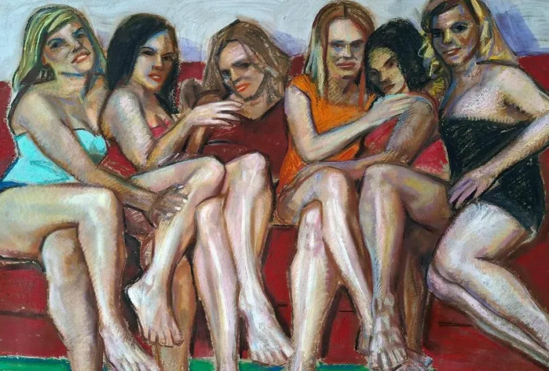 Sale Pamono Ilia Balavadze, Untitled 3.3, 2025, Gouache on Paper