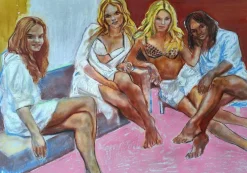 Pamono Ilia Balavadze, Untitled 7, 2025, Gouache on Paper> Work On Paper