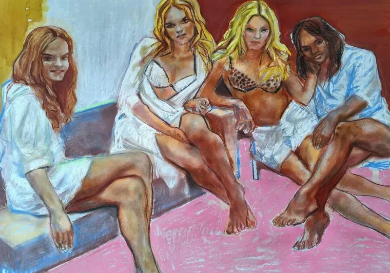 Pamono Ilia Balavadze, Untitled 7, 2025, Gouache on Paper> Work On Paper