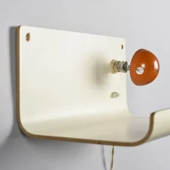 Pamono Illuminating Nightstand from Pierre Guariche, 1960s><noscript><img width=
