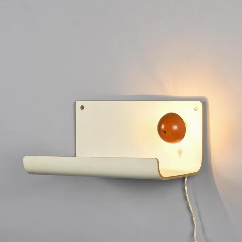 Pamono Illuminating Nightstand from Pierre Guariche, 1960s> Nightstands