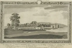 Outlet Pamono Illustration of the Famous Westminster Abbey, London, England, 1800