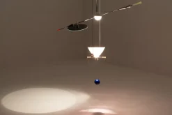 Pamono Ilo Ilu Light Sculpture by Ingo Maurer, 1980s><noscript><img width=