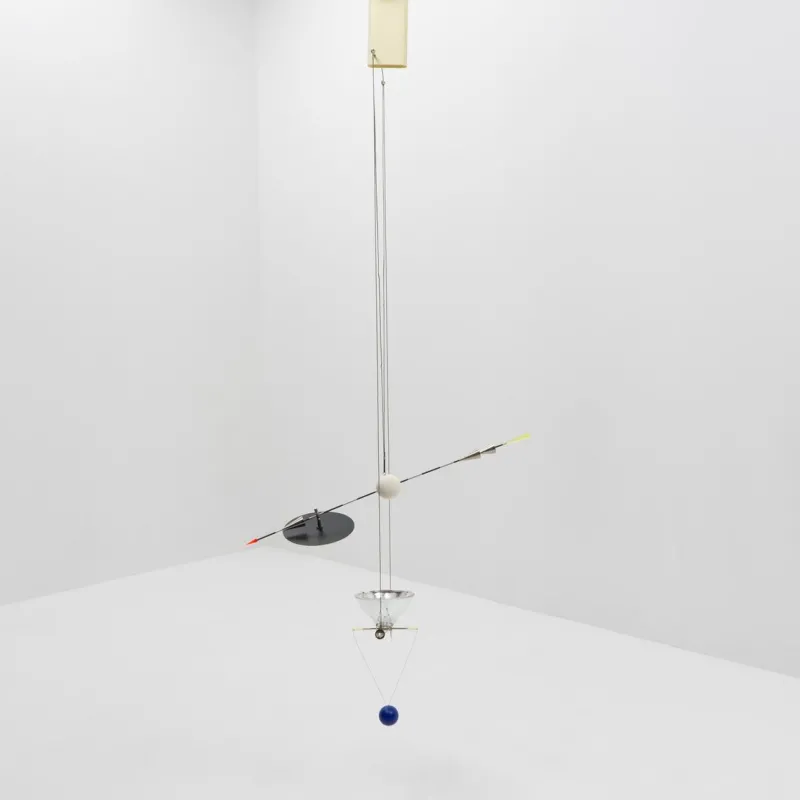 Pamono Ilo Ilu Light Sculpture by Ingo Maurer, 1980s> Ceiling Lights