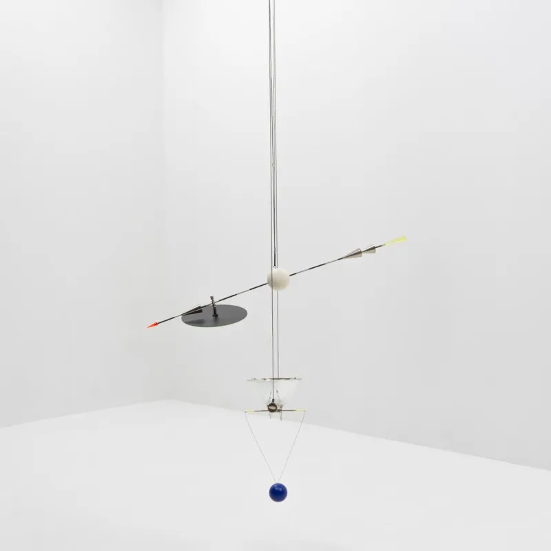 Pamono Ilo Ilu Light Sculpture by Ingo Maurer, 1980s> Ceiling Lights