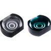 Pamono Incisioni Iridi Cut Ashtrays by Purho, Set of 2