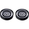 Pamono Incisioni Iridi Plissé Ashtrays by Purho, Set of 2> Ashtrays & Catchalls