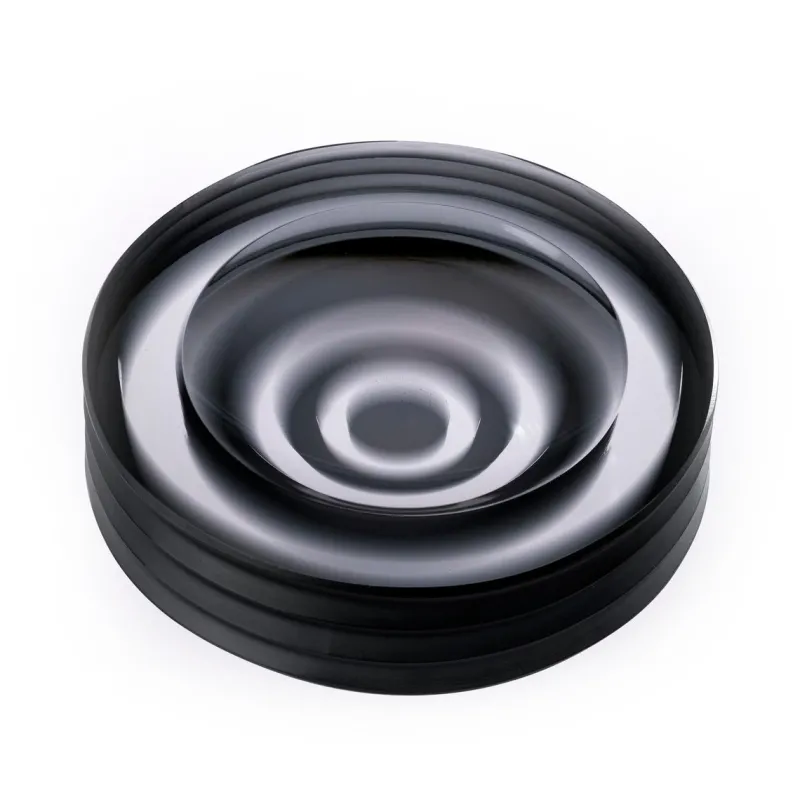 Pamono Incisioni Iridi Plissé Ashtrays by Purho, Set of 2> Ashtrays & Catchalls