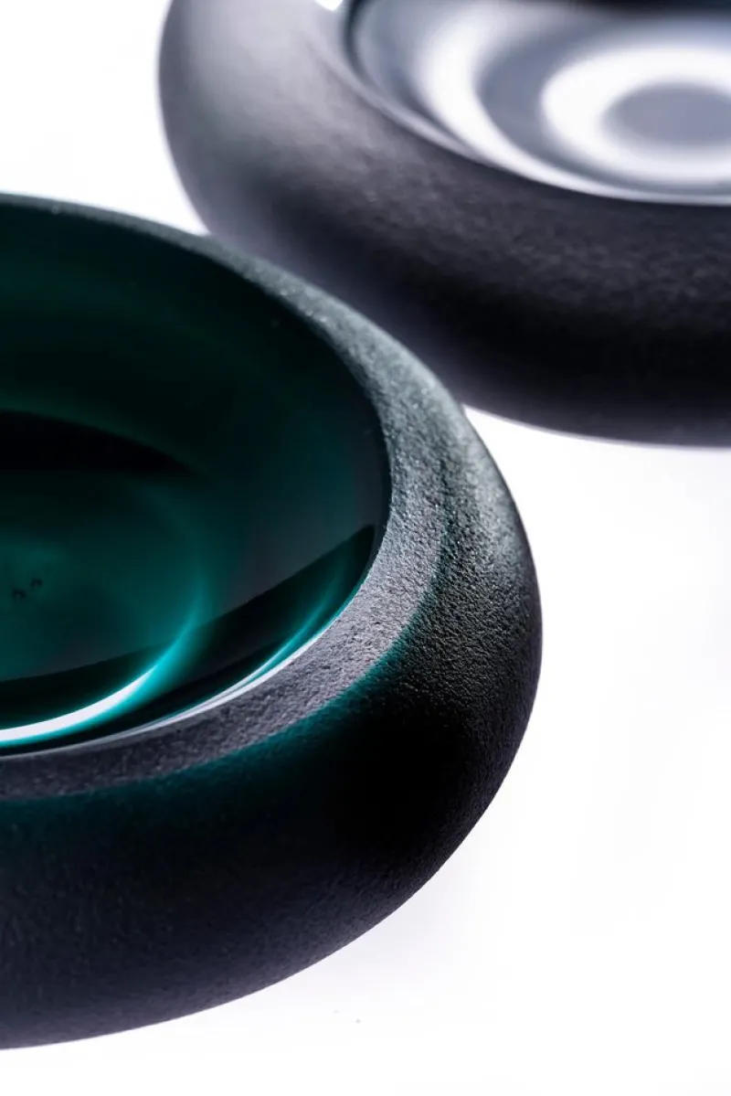 Pamono Incisioni Iridi Sand Ashtray by Purho> Ashtrays & Catchalls