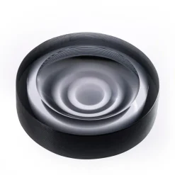 Clearance Pamono Incisioni Iridi Stripe Ashtrays by Purho, Set of 2