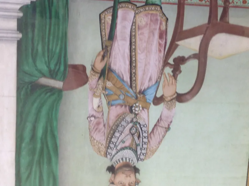 Pamono Indian Artist, Portrait, 1800s, Watercolor> Work On Paper