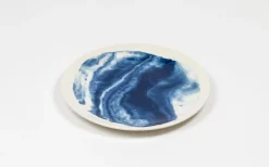 Pamono Indigo Storm Salad Plate by Faye Toogood> Decorative Plates