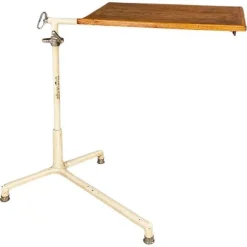 Best Pamono Industrial Adjustable Drafting or Worktable in Iron and Wood, 1960s