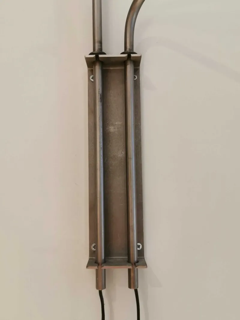 Pamono Industrial Bats Light with 2 Arms by Juanma Lizana