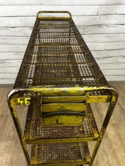 Pamono Industrial Cart Rack in Iron><noscript><img width=