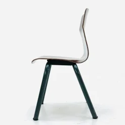 Pamono Industrial Children's School Chair in Plywood by Galvanitas & Eromes, 1960s><noscript><img width=