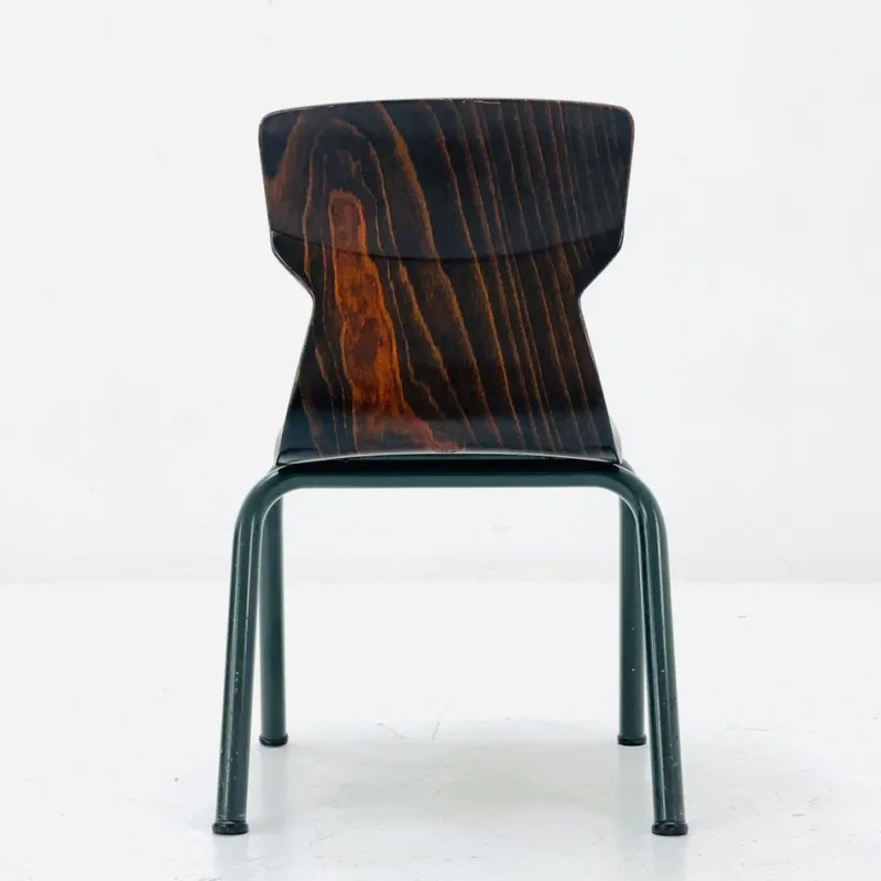 Pamono Industrial Children's School Chair in Plywood by Galvanitas & Eromes, 1960s> Children's Chairs