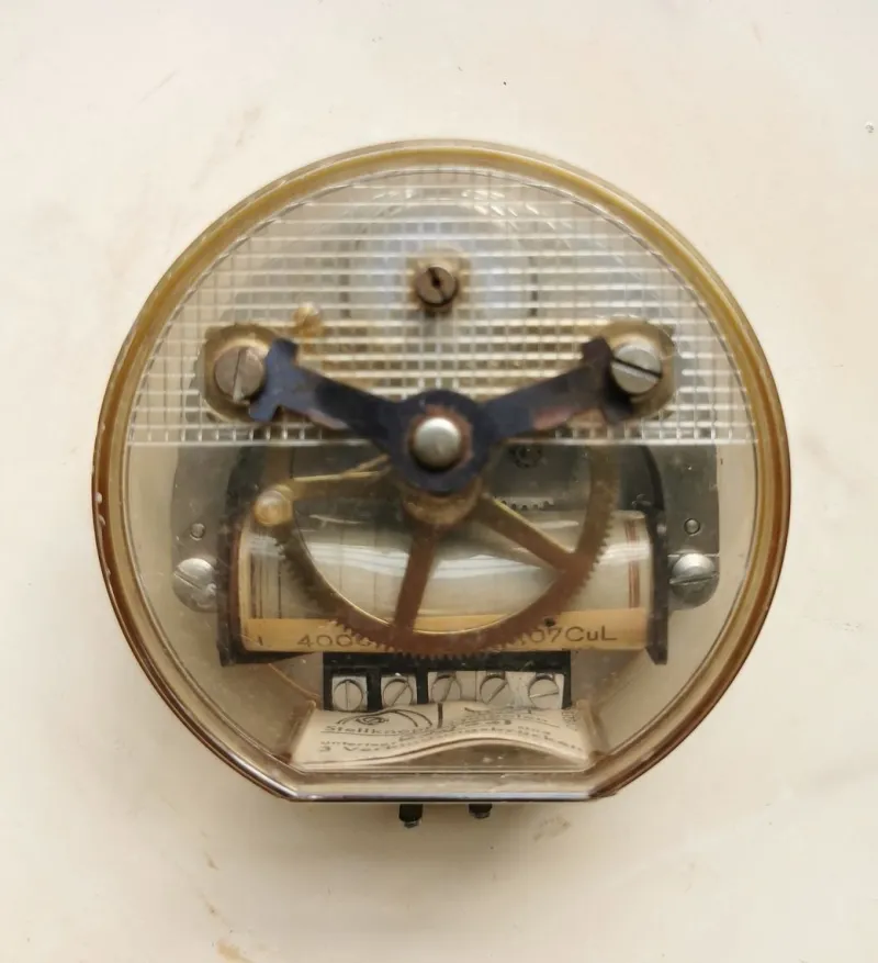 Hot Pamono Industrial German Clock from TN / Telefonbau und Nomalzeit, 1950s