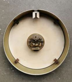 Hot Pamono Industrial German Clock from TN / Telefonbau und Nomalzeit, 1950s