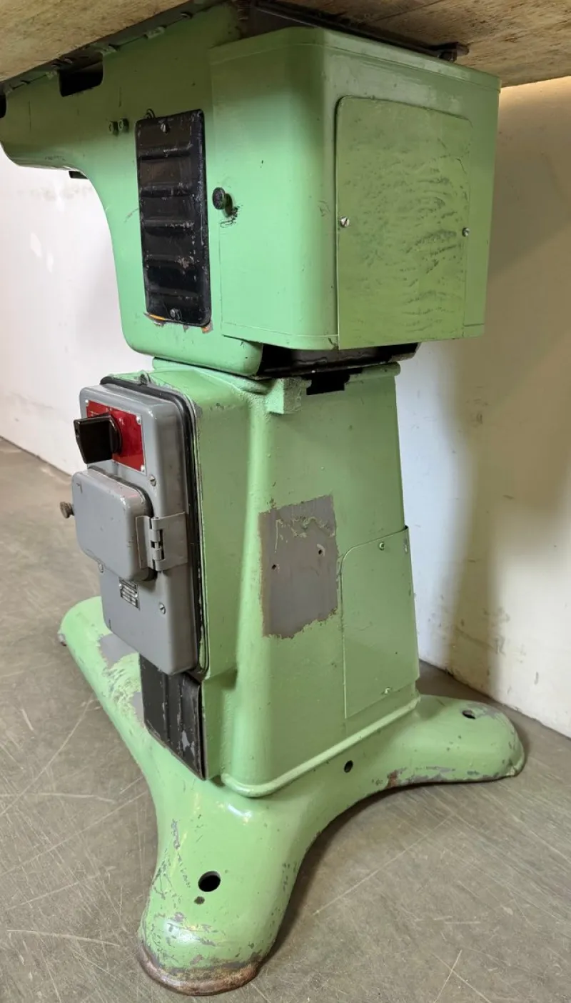 Pamono Industrial Green Cast Iron Table, 1960s> Worktables & Workbenches