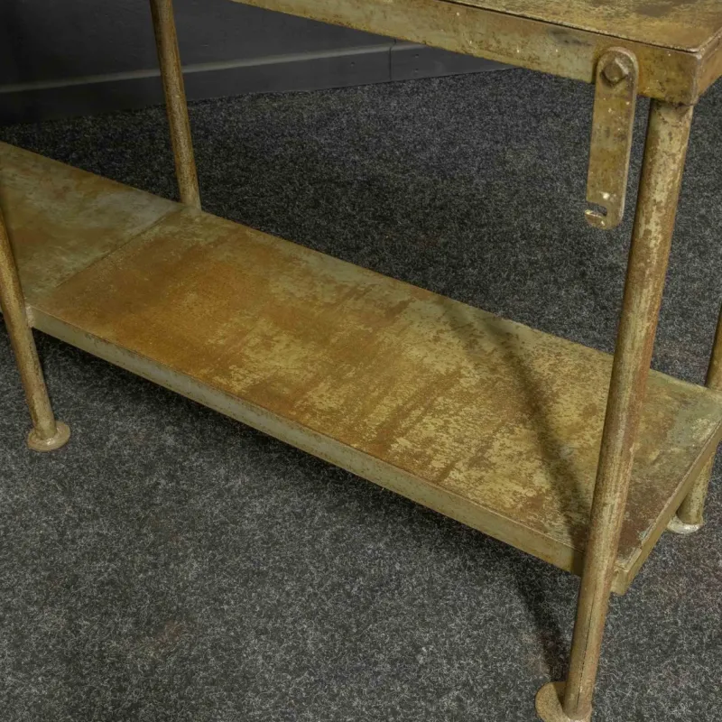 Pamono Industrial Greenhouse Table, 1970s> Garden Tables