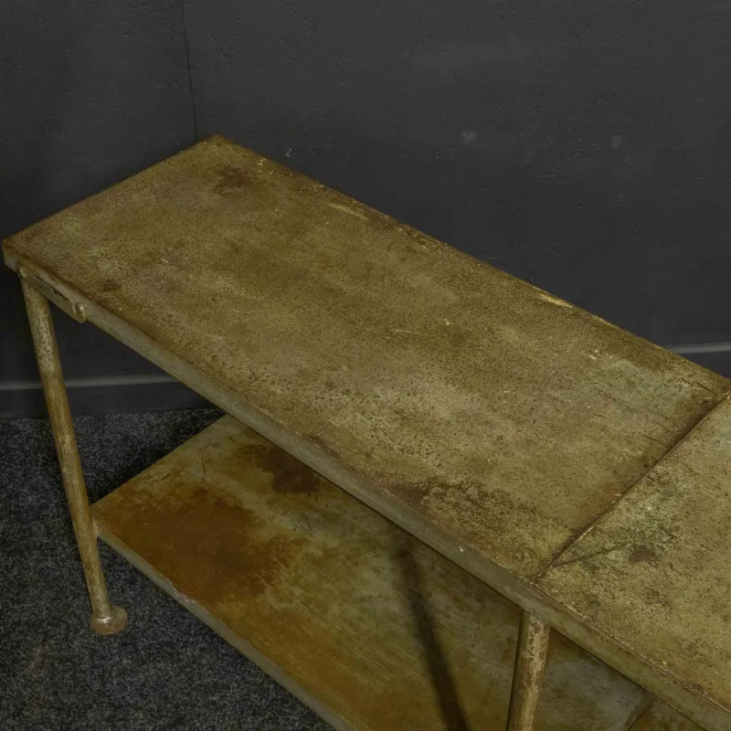 Pamono Industrial Greenhouse Table, 1970s> Garden Tables