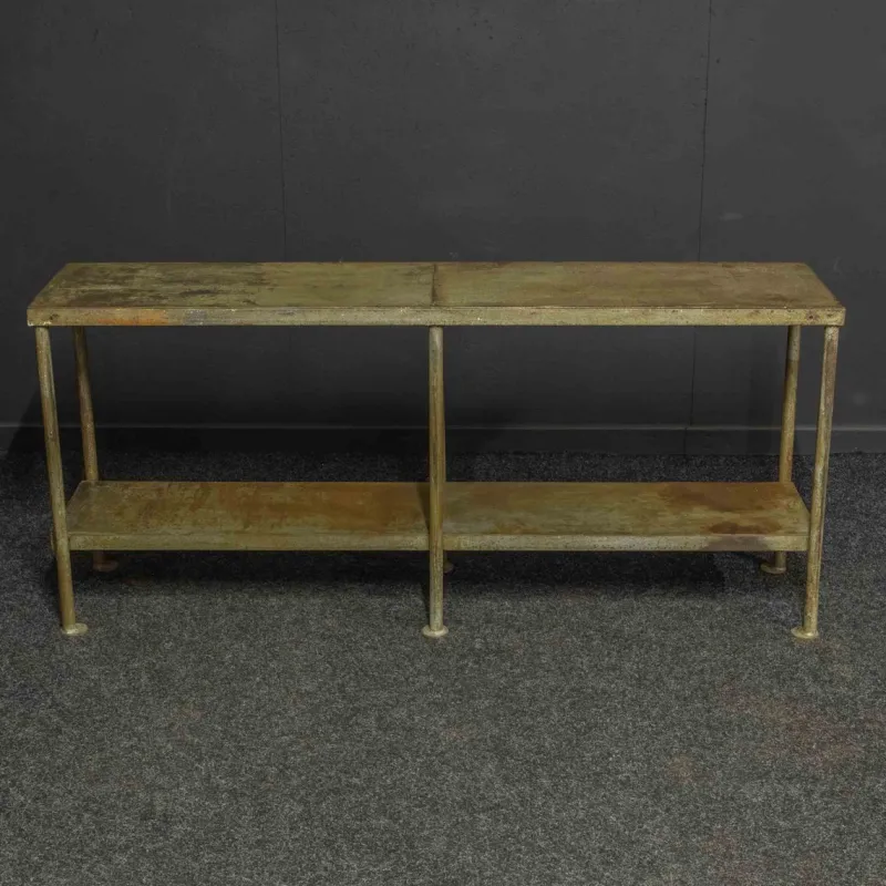 Pamono Industrial Greenhouse Table, 1970s> Garden Tables