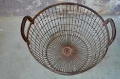 Sale Pamono Industrial Metal Basket, 1940s