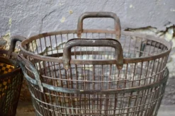 Sale Pamono Industrial Metal Basket, 1940s