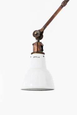 Sale Pamono Industrial Oxy-Copper Machinist Wall or Desk Lamp from Dugdills