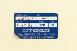 New Pamono Industrial Sideral 17 Flip Clock from Cotini, 1980s