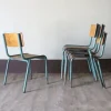 Clearance Pamono Industrial Stackable Children's Chair from Delagrave, 1950s